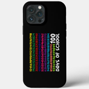 Math Numbers 100th Day of School Teacher Kids  iPhone 13 Pro Max Case
