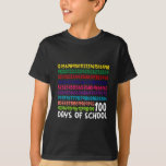Math Numbers 100th Day of School Teacher Kids  T-Shirt<br><div class="desc">100th Day of School Teacher Kids 100 Days Math Numbers T-Shirt</div>