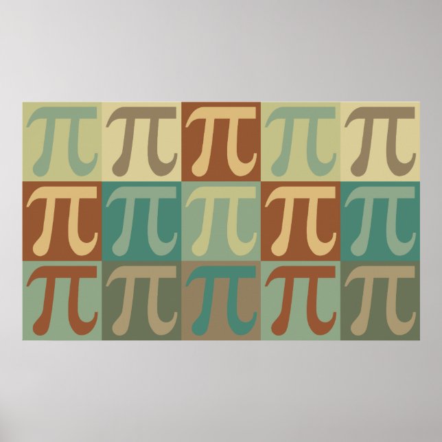 Math Pop Art Poster (Front)