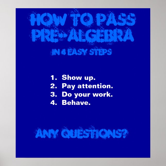 math poster (Front)