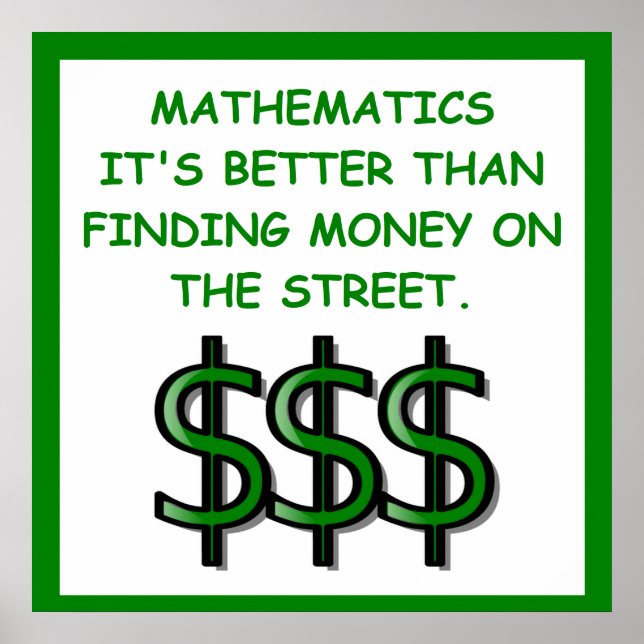 math poster (Front)