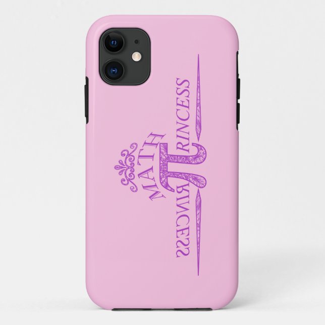 Math Princess Case-Mate iPhone Case (Back)