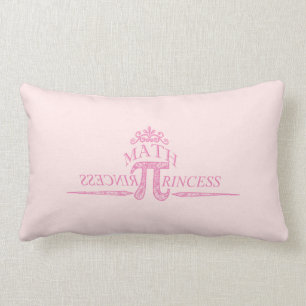 Math Princess Lumbar Pillow