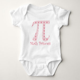 Math Princess Pi Baby Bodysuit