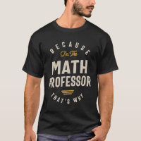 Math Professor Job Occupation Birthday Worker