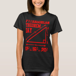 Math Pythagorean Theorem Day Mathematics Teacher T-Shirt