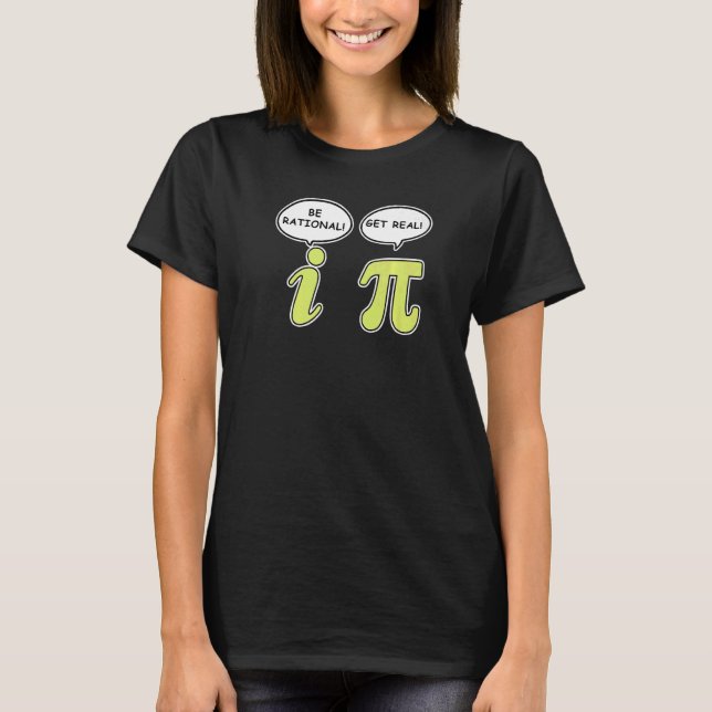Math Quote Mathematics Nerd Geek Algebra Count Hum T-Shirt (Front)