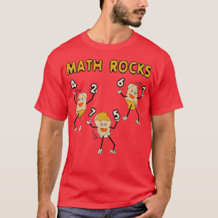 Math Rocks Funny Mathematics T-Shirt