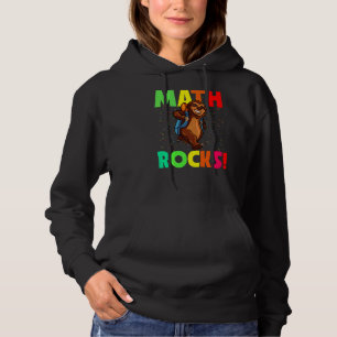Math Rocks Sloth Back To School Hoodie