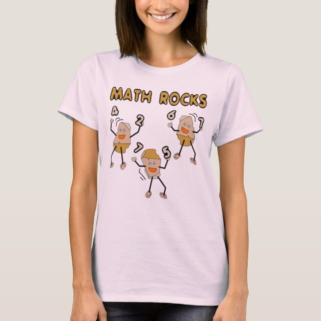 Math Rocks T-Shirt (Front)