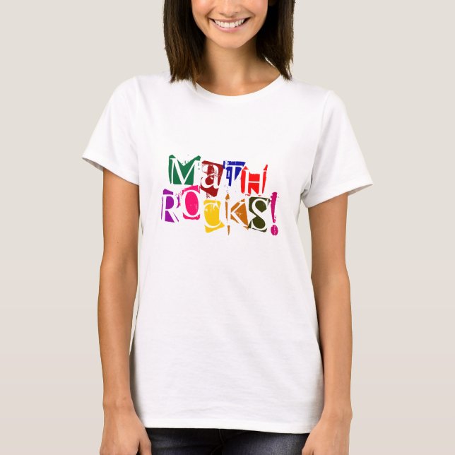 Math Rocks T-Shirt (Front)