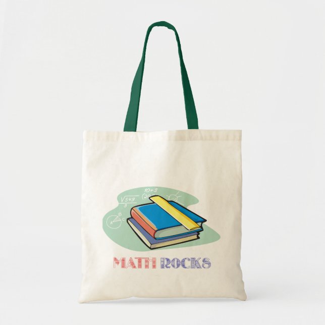 Math Rocks Tote Bag (Front)