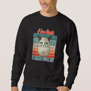 Math S For A Math Genius Science Cat Sweatshirt