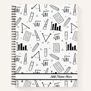 Math Spiral Notebook
