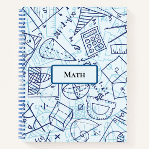 Math Spiral Notebook