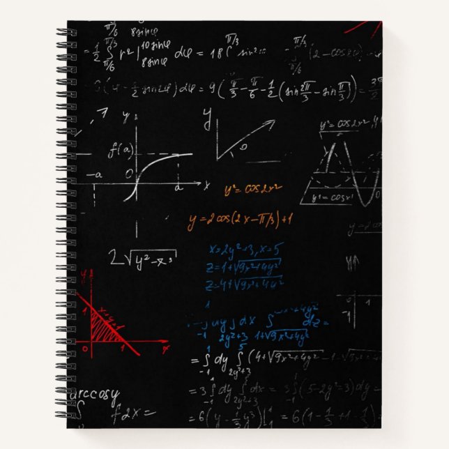 Math Spriral Notebook  (Front)