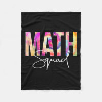 Math Squad Tie Dye Back To School Women Appreciati