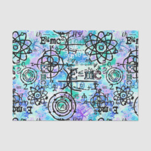 Math Symbol Nerdy Tissue Paper