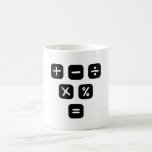 Math Symbols mathematical Signs Coffee Mug<br><div class="desc">Cool and funny Math design featuring some basic maths symbols and mathematical signs. A perfect match for kids,  students and teachers as well as for parents.</div>