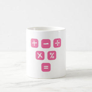 Math Symbols mathematical Signs Maths Coffee Mug