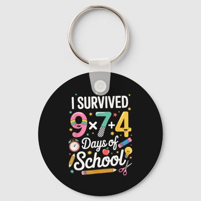 Math Teacher 67 Meme Algebra Clroom Humor  Keychain (Front)