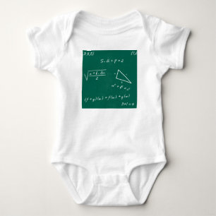 math teacher algebra geek baby bodysuit