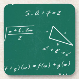 math teacher algebra geek coaster
