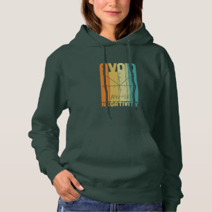 Math Teacher Avoid Negativity Hoodie