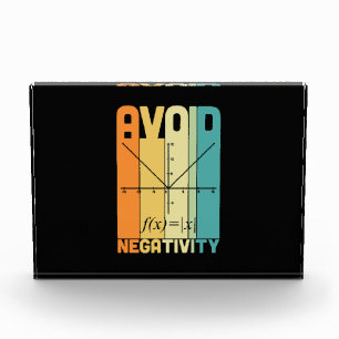 Math Teacher Avoid Negativity Photo Block