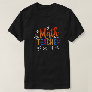 Math Teacher Back To School T-Shirt