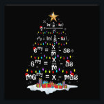 Math Teacher Christmas Tree Funny Christmas Math F Photo Print<br><div class="desc">This is a great gift for your family,  friends during Hanukkah holiday. They will be happy to receive this gift from you during Hanukkah holiday.</div>