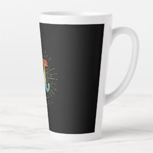 Math Teacher Cute Pi Latte Mug