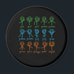 Math Teacher Dance Equation Mathematic Maths Magnet<br><div class="desc">This graphic idea is for math lovers. This funny graphic / quote clothing makes all math teachers happy.</div>