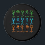 Math Teacher Dance Equation Mathematic Maths Magnet<br><div class="desc">This graphic idea is for math lovers. This funny graphic / quote clothing makes all math teachers happy.</div>