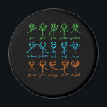 Math Teacher Dance Equation Mathematic Maths Magnet<br><div class="desc">This graphic idea is for math lovers. This funny graphic / quote clothing makes all math teachers happy.</div>