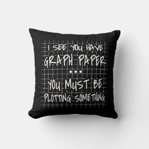 Math Teacher, Funny Back To School, I See you Throw Pillow