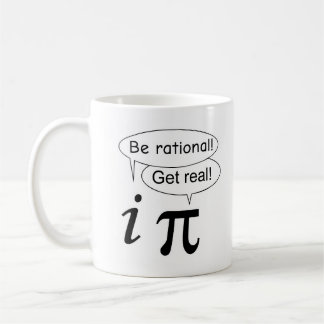 Math Teacher Gift: i vs Pi Coffee Mug