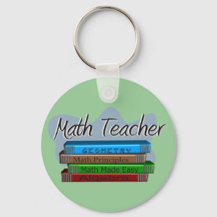 Math Teacher Gifts Keychain