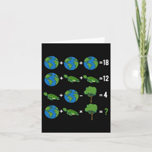 Math Teacher Humour Day Of Earth Order Of Operatio Card