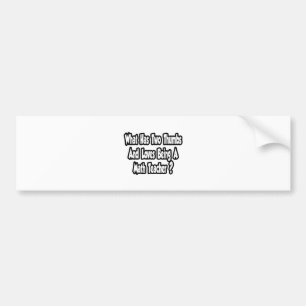 Math Teacher Joke...Two Thumbs Bumper Sticker