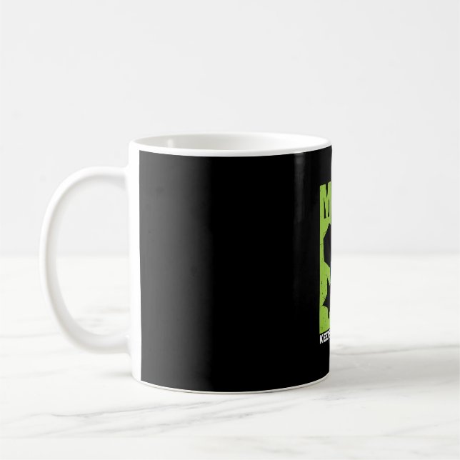 Math Teacher Math Keeps You In Shape Coffee Mug (Left)