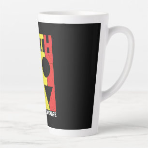 Math Teacher Math Keeps You In Shape Latte Mug
