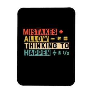 Math Teacher Math Thinking To Happen Magnet