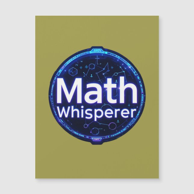 Math Teacher Math Whisperer (Front)