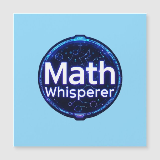 Math Teacher Math Whisperer (Front)