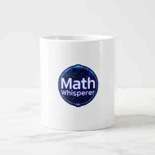 Math Teacher Math Whisperer Large Coffee Mug