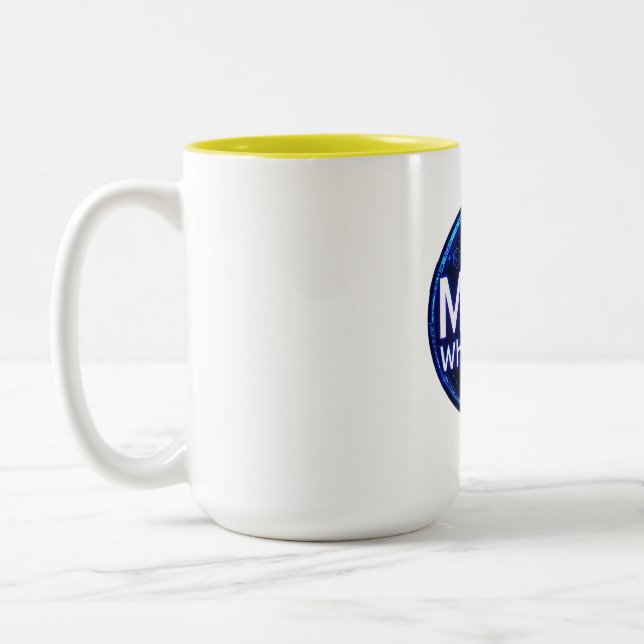 Math Teacher Math Whisperer Two-Tone Coffee Mug (Left)