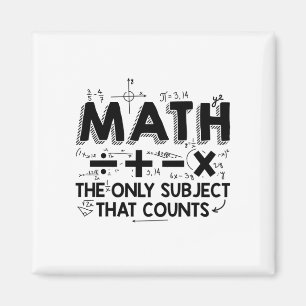 Math Teacher Mathematics Mathematician Gifts Magnet
