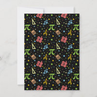 Math Teacher - Mathematics Symbols Pattern