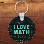 Math Teacher Or Mathematics Professor And Student Keychain<br><div class="desc">Math design for math teacher and math student and all numbers friends. Math vintage artwork for math scientists and researchers at university and school for pupils and students. Math souvenir for algebra and fraction calculation retro friends. Math design for math teachers and math students for scientists and students who love...</div>
